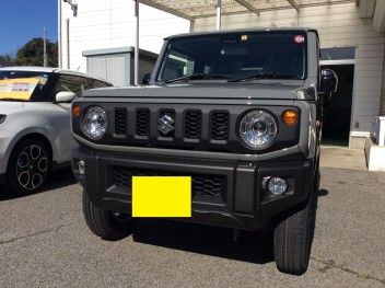 大変お待たせ致しましたジムニーご納車おめでとうございます！